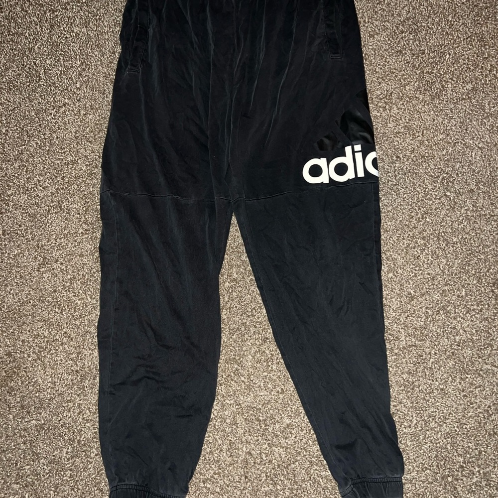 Adidas Vintage OG Black White Jogger Pants